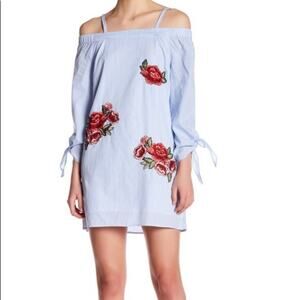 Romeo + Juliet couture embroidered floral dress
